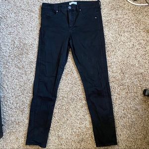 Loft Modern Skinny Black Denim Jeans - Size 10/30